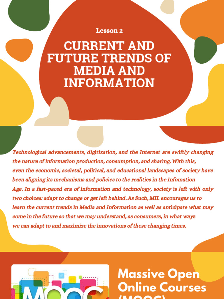 Trends in Media and MOOCs Explained | PDF | Massive Open Online Course ...