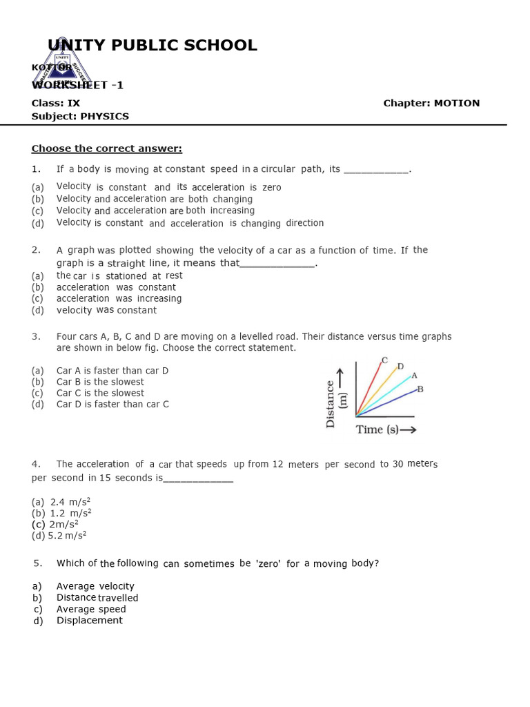 class-9-motion-worksheet-pdf-acceleration-velocity
