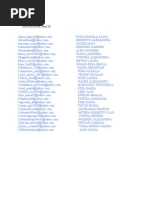 List Of Suppliers As Of 201407 1 618 Views - lista mailuri