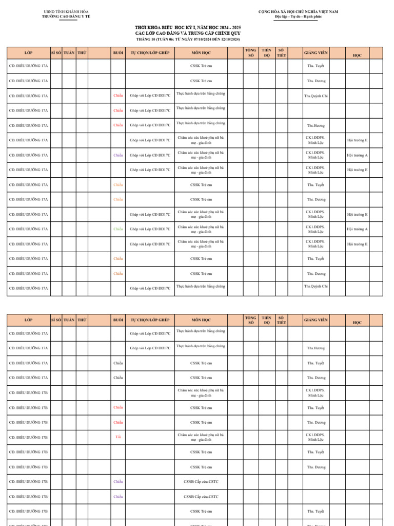 TKB Tuan 06 New 24 25 | PDF