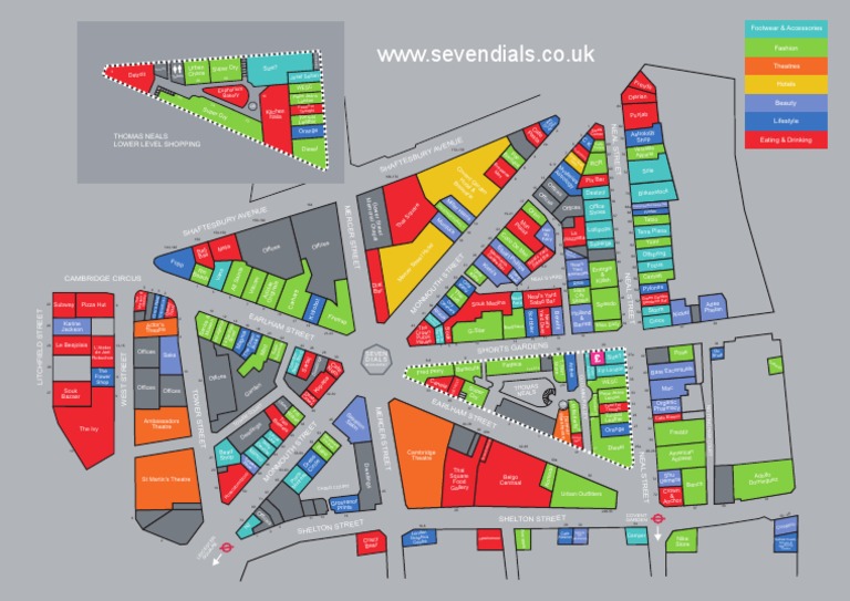 Map of Seven Dials PDF