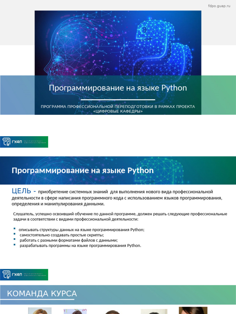 Programmirovanie Na Yazyke Python | PDF