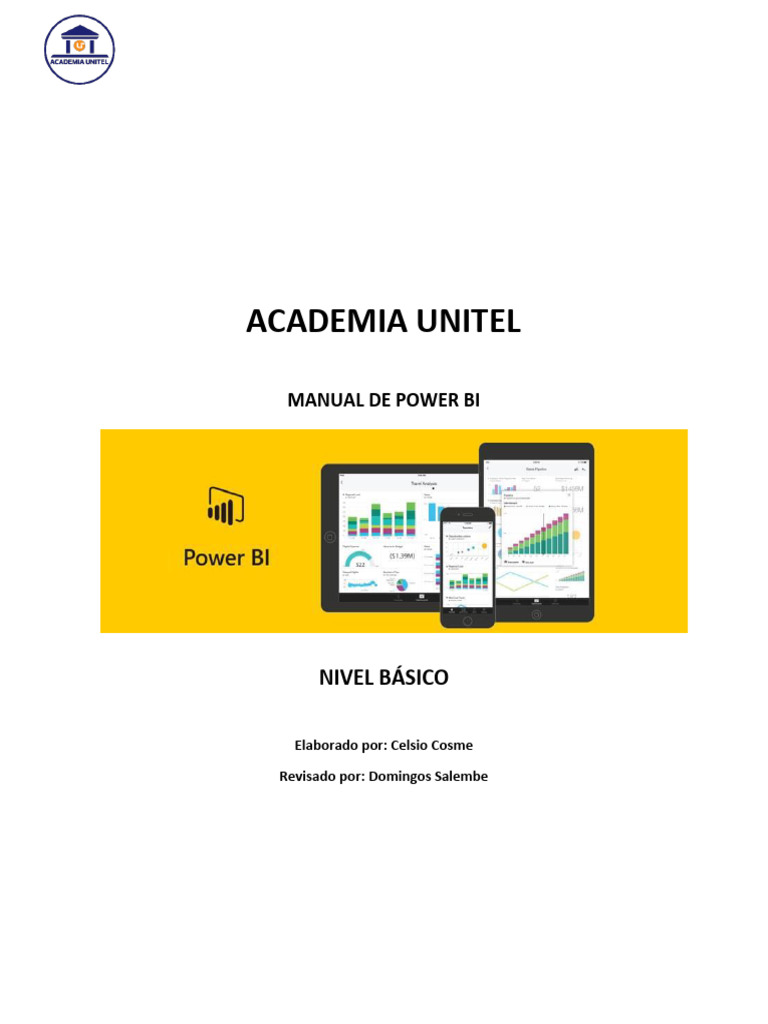 Manual Básico de Power BI em Português | PDF | Tabela (banco de dados ...