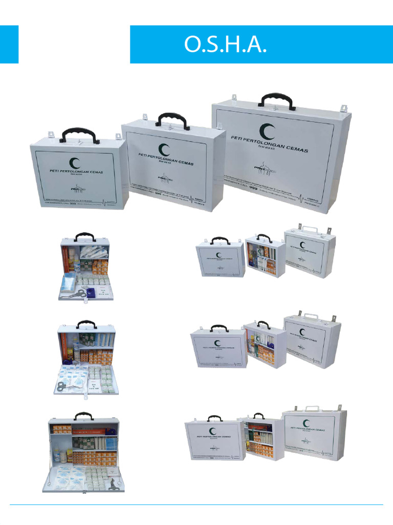 OSHA Regulation First Aid Kit | PDF | Occupational Safety And Health ...