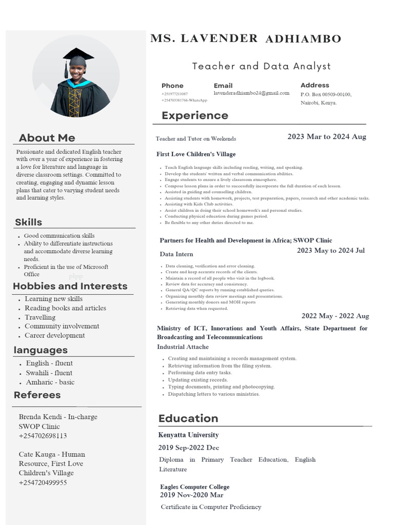 Professional Modern CV Resume | PDF | Teachers | Learning