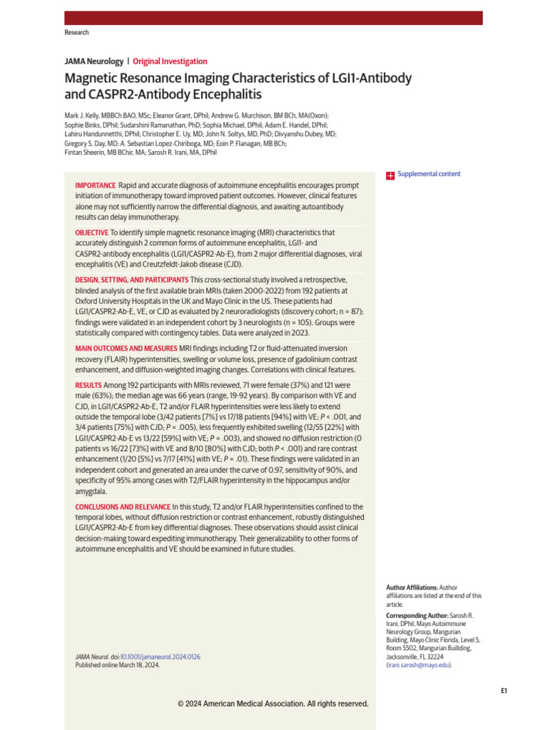 Mark J Kelly Magnetic Resonance Imaging | PDF | Magnetic Resonance ...