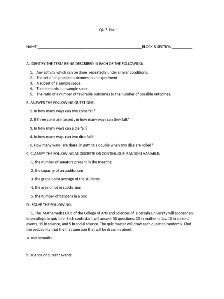 Quiz no 1 pdf