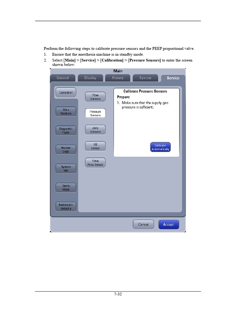 Pressure Sensor Calibration Steps | PDF | Calibration | Pressure ...