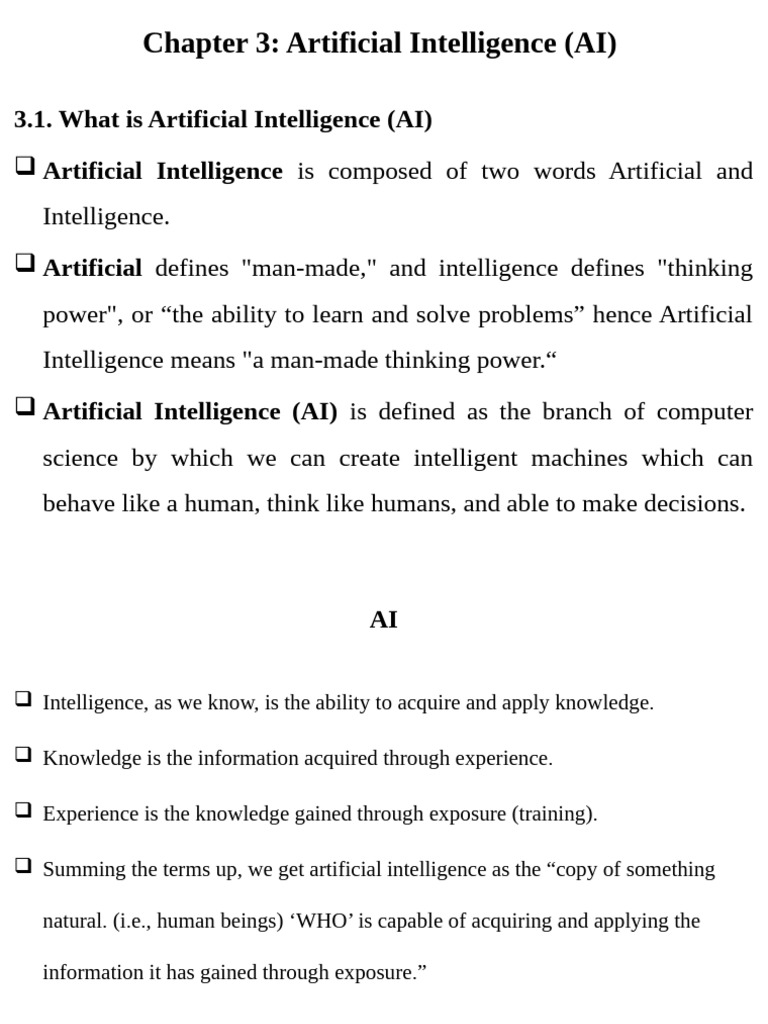 Understanding Artificial Intelligence Basics | PDF | Artificial ...