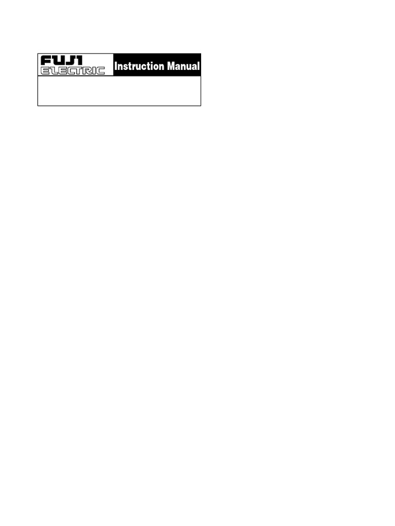 Fuji PXR4 Temperature Controller Manual | PDF | Power Supply | Relay