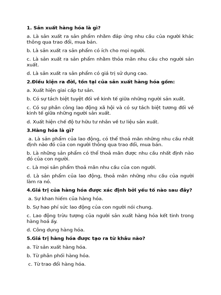 Trắc Nghiệm Chương 1 2 Ktct | PDF