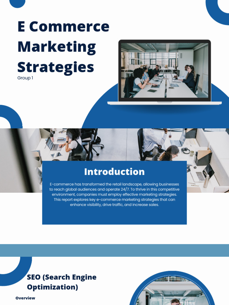 E-Commerce Marketing Strategies Overview | PDF | Search Engine ...