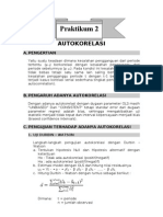 Regresi, Autokorelasi dan Heteroskedastisitas