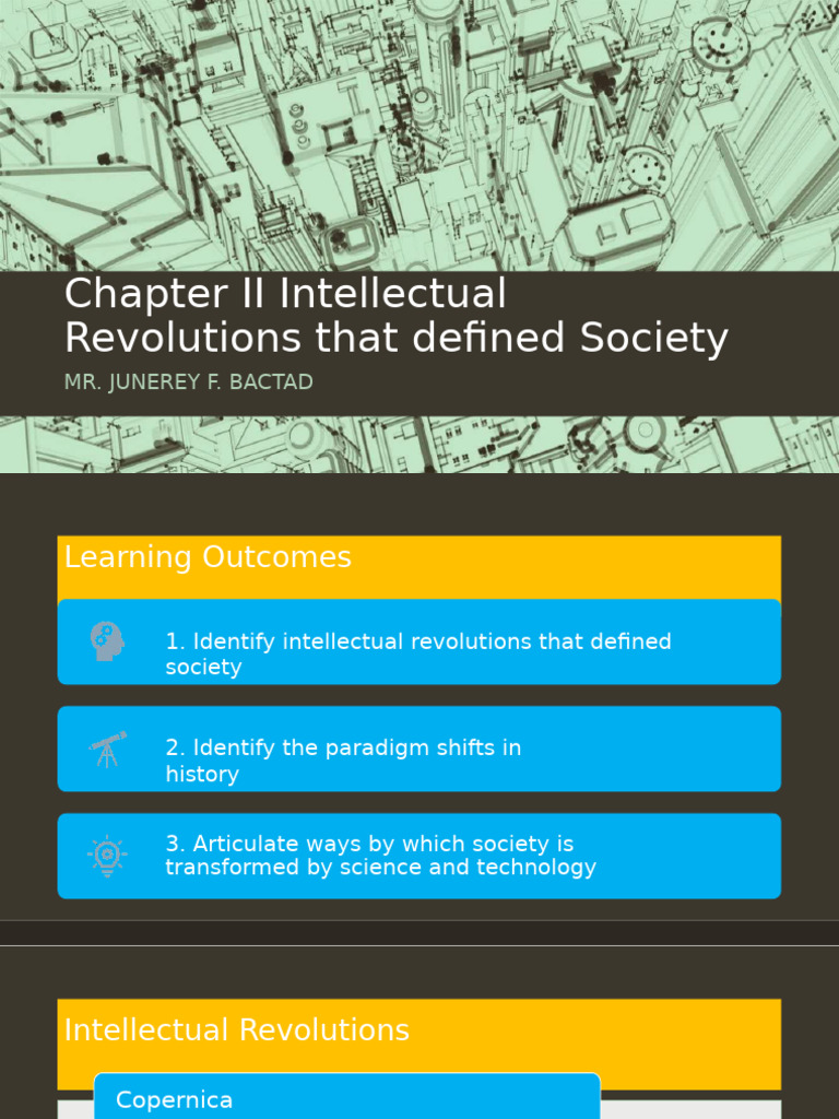 Intellectual Revolutions Shaping Society | PDF | Heliocentrism ...