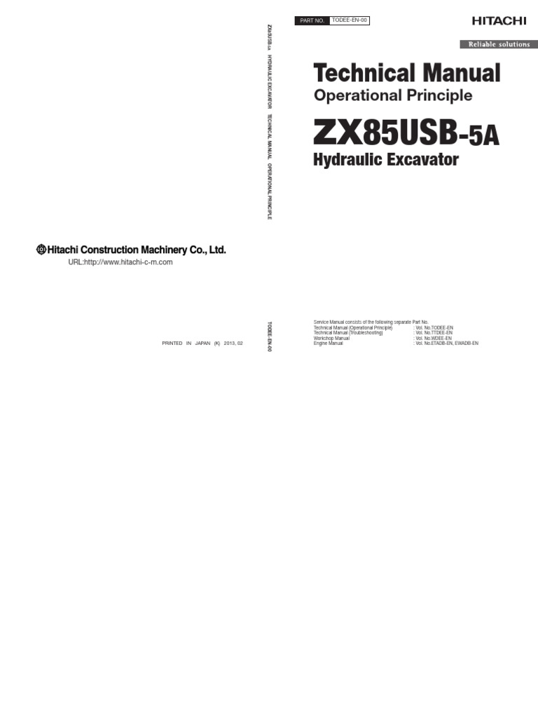 Operational Principle Zx-85usb | PDF | Mechanical