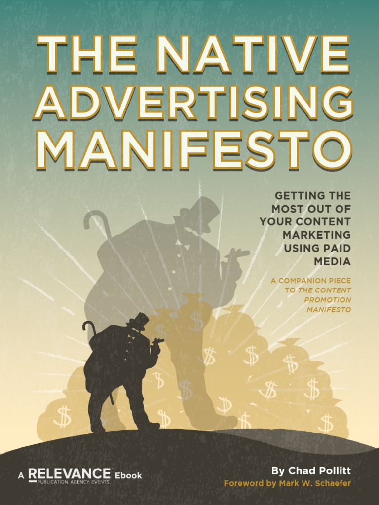 Native Advertising Manifesto | PDF | Advertising | Marketing