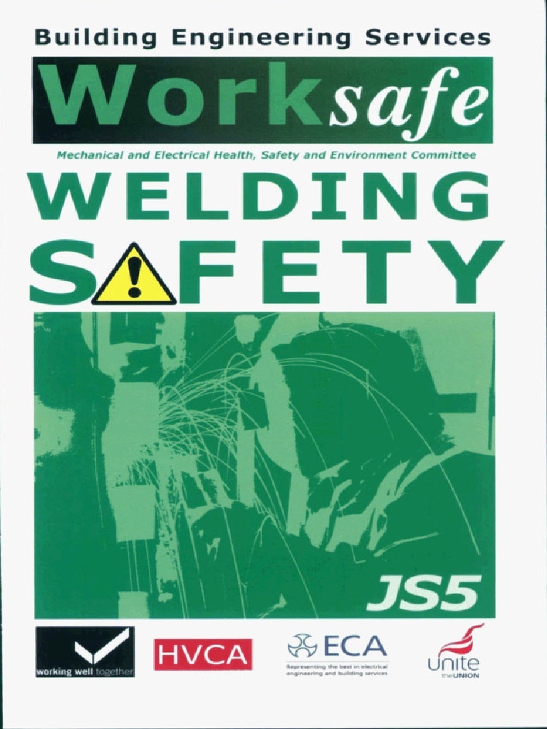 Worksafe Welding Safety 4thed HVCA | PDF | Gases
