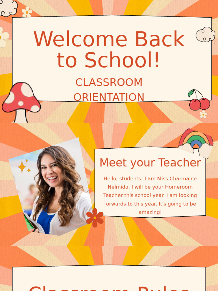 Classrroom Orientation | PDF | Self-Improvement
