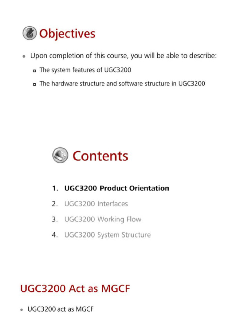 9 UGC3200 Product Introduction | PDF