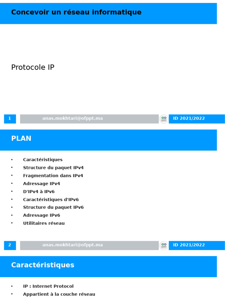 Protocole IP : IPv4 et IPv6 Détaillés | PDF | I Pv6 | Protocoles Internet