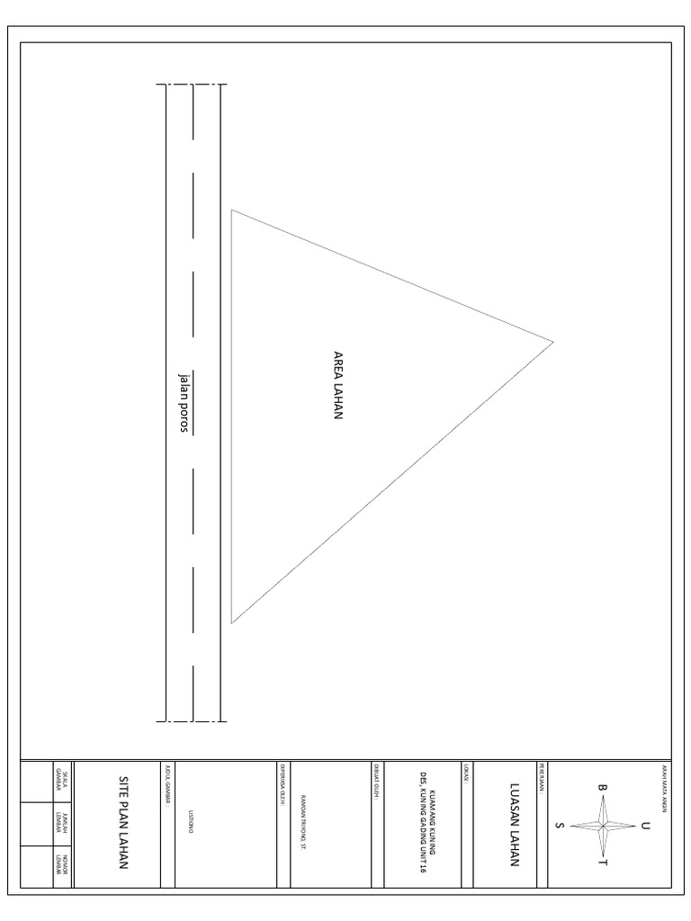 1 site plan lahan pdf