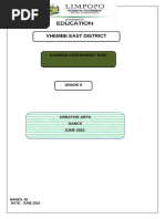 Creative Arts - Visual Arts - Grade 8 - Practical Assessment - Memo ...