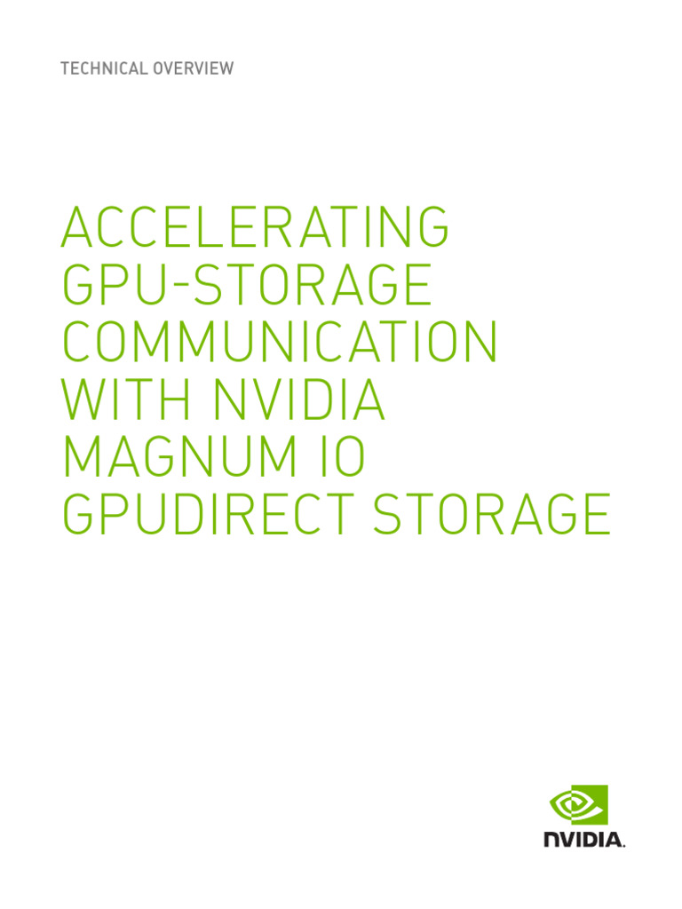 Tech Overview Magnum Io 1790750 r5 Web | PDF | Graphics Processing Unit ...