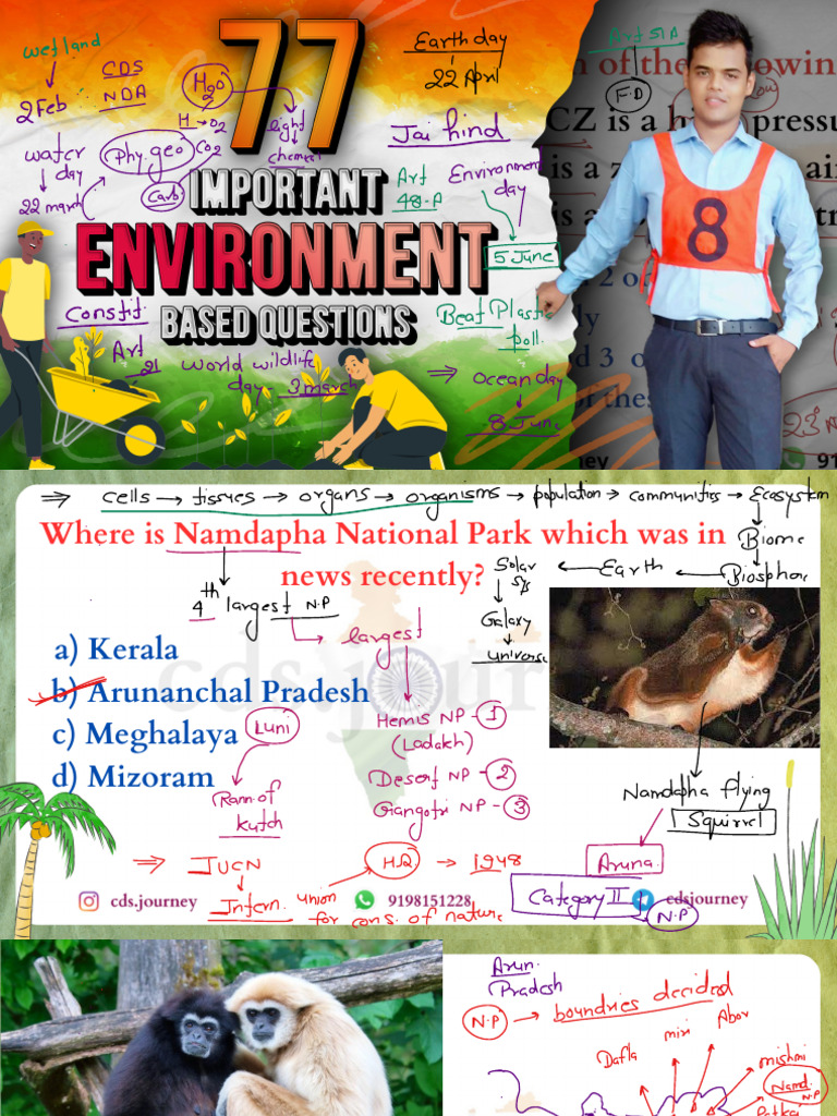 Namdapha National Park Location Quiz | PDF | Ecosystem | Natural ...