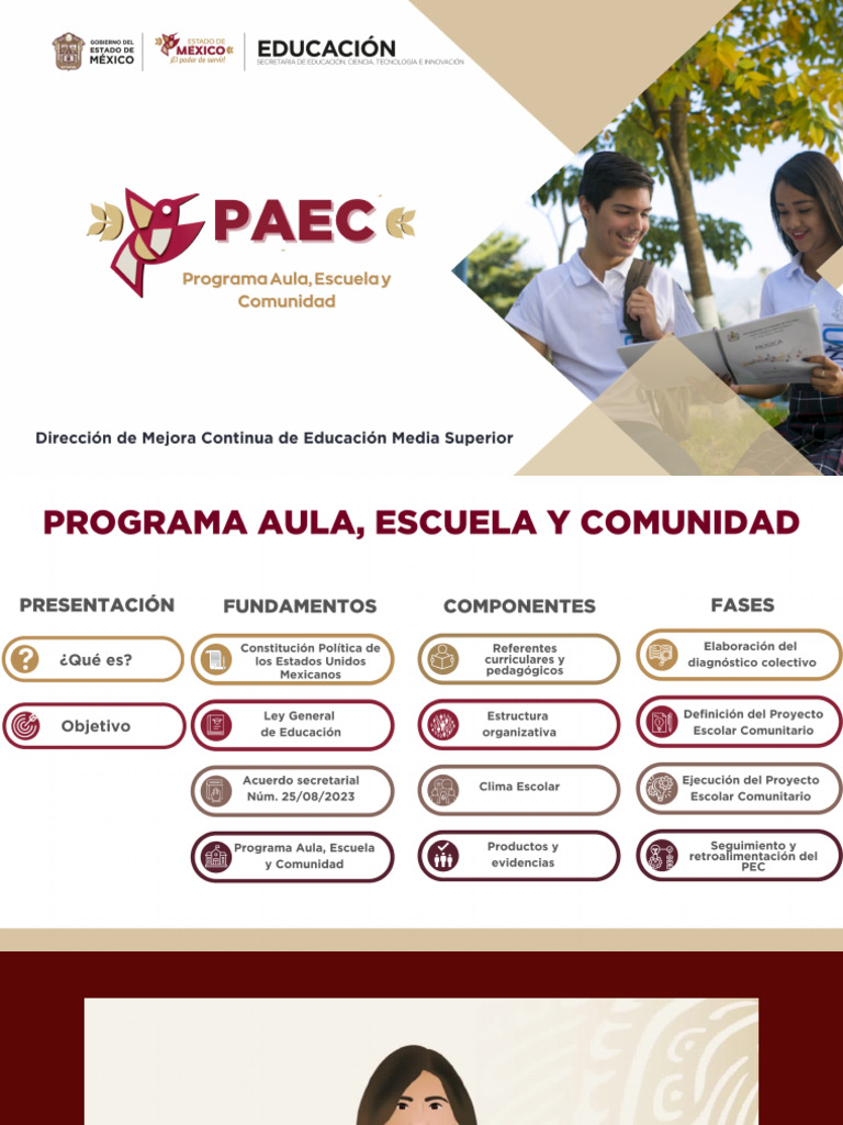 Presentación Estatal Paec | PDF