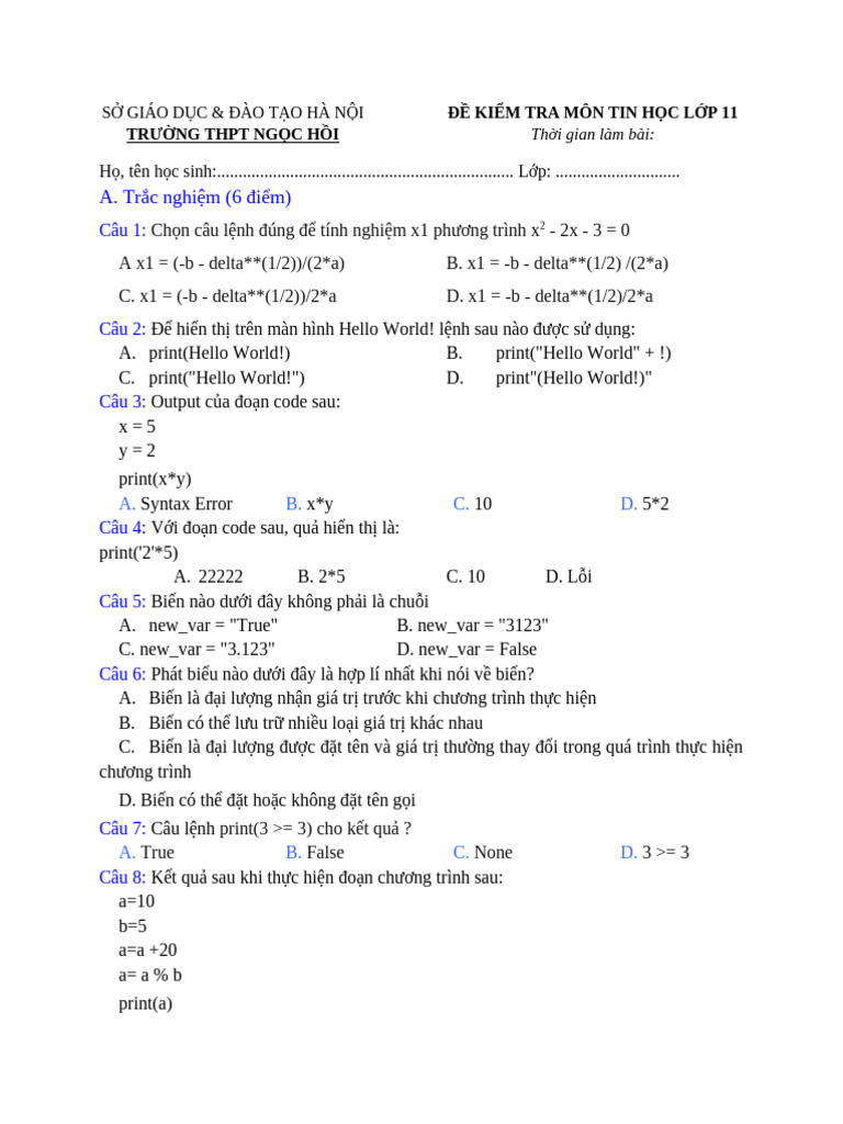 Lop 11 de 2 TN | PDF