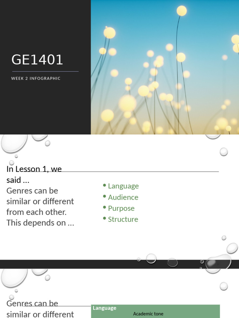 Week 2 - Visualising Info + Infographic-New | PDF | Essays | Infographics