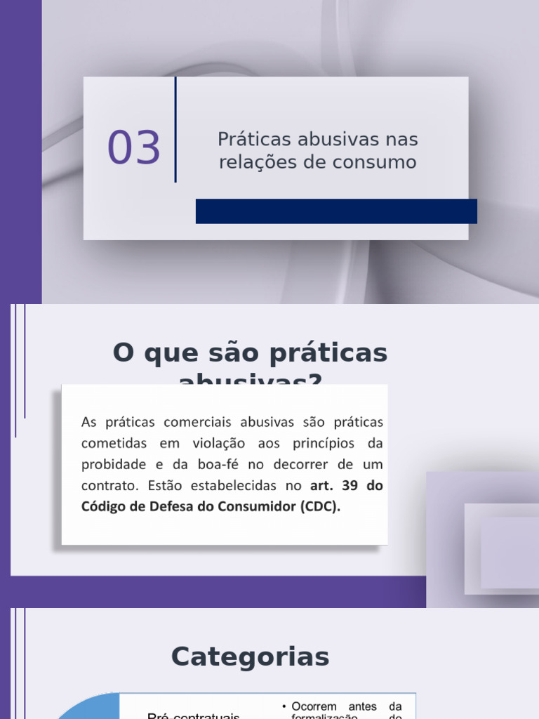 Práticas Abusivas nas Relações de Consumo | PDF