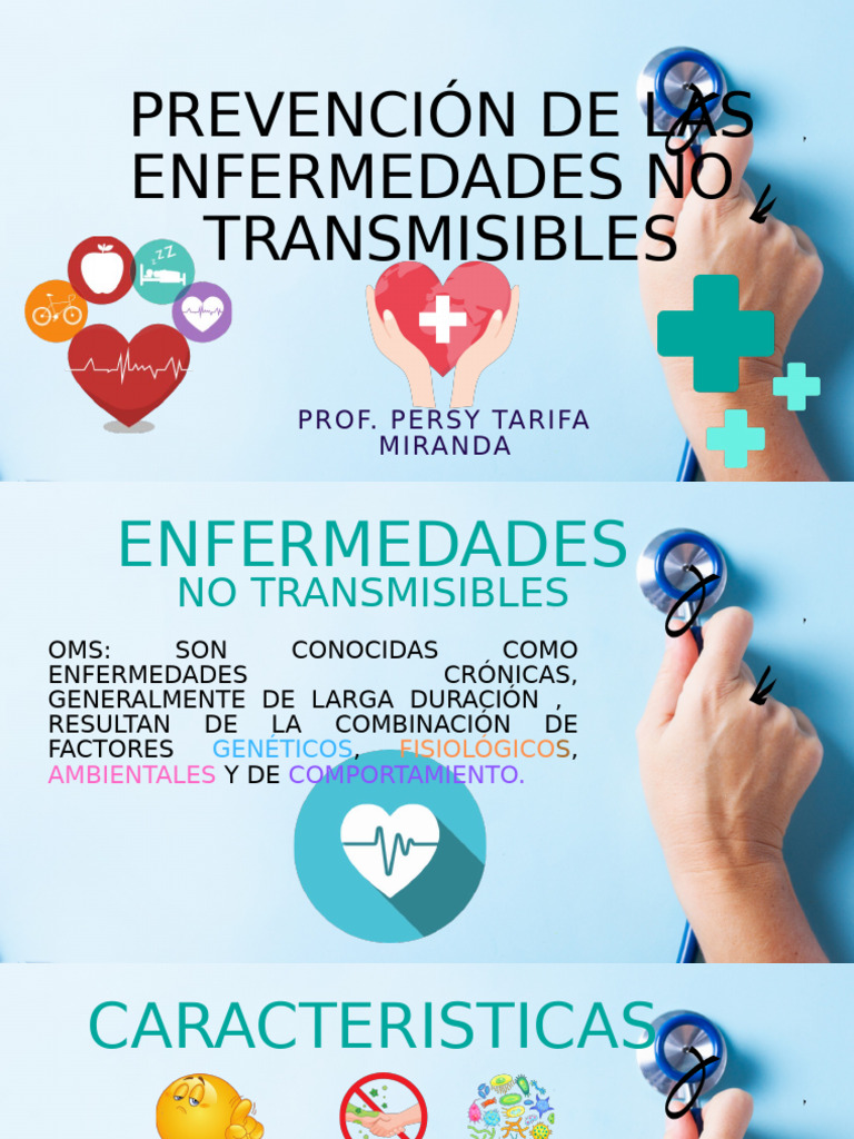 Prevención de Las Enfermedades No Transmisibles | PDF | Relaciones ...
