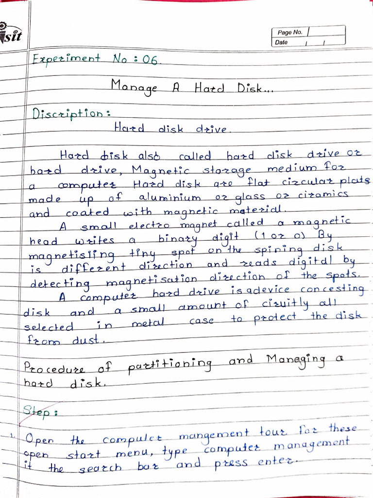 6 7 Hard Disk & Installation | PDF | System Software | Operating System ...