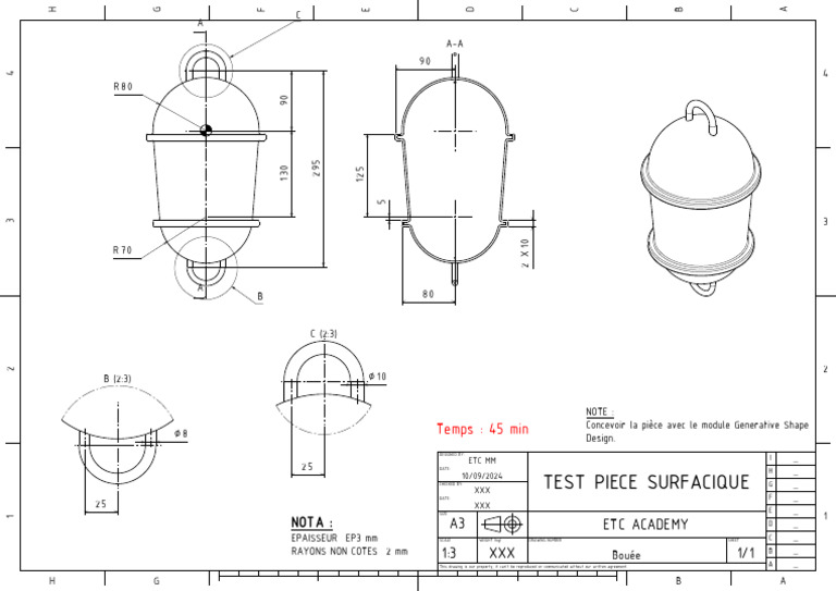 Engineering Design Blueprint | PDF