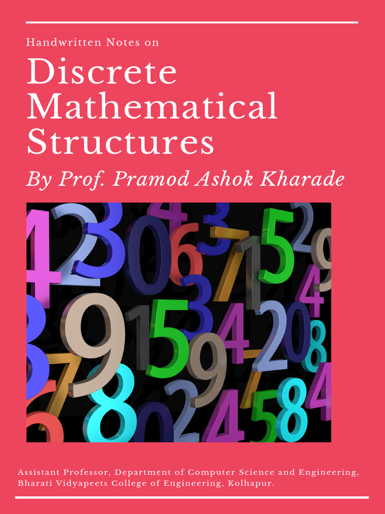 DMS Handwritten Notes by Prof. Kharade | PDF | Science & Mathematics ...