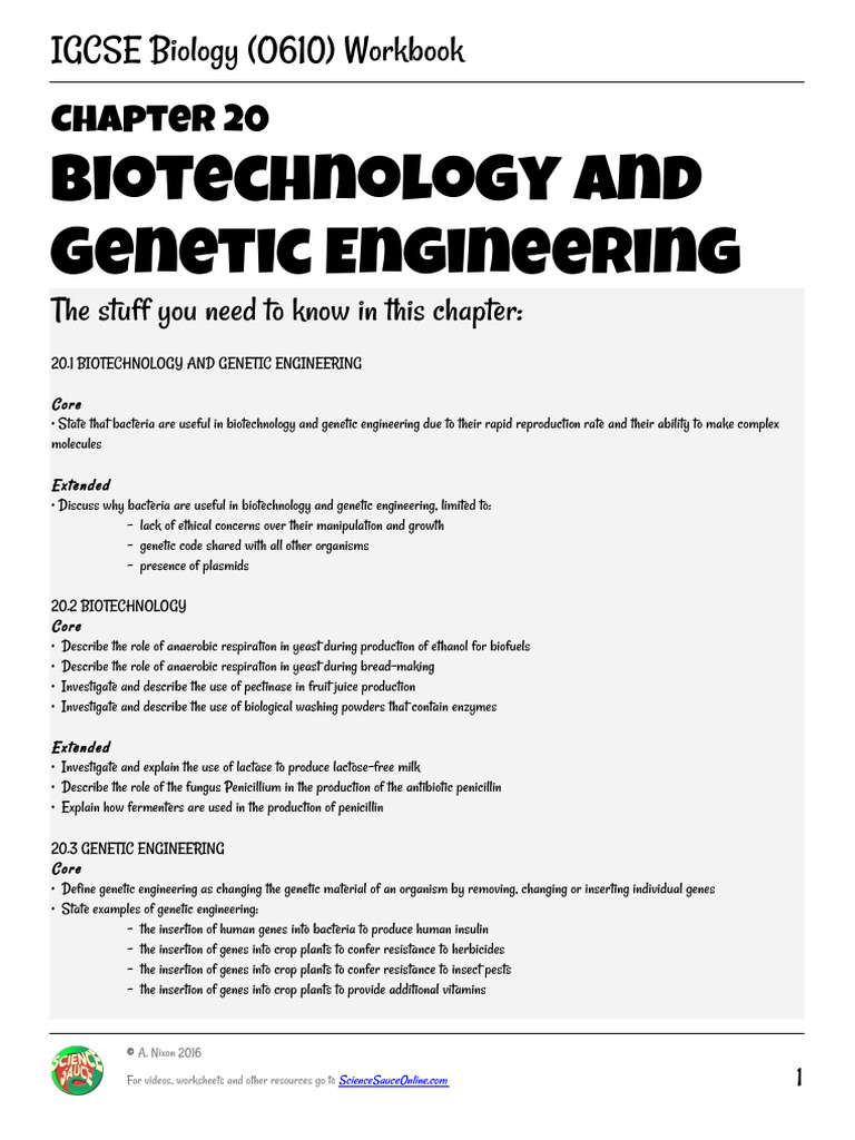 Sem1 Midterm Break Assignment Pdf Genetic Engineering Biotechnology