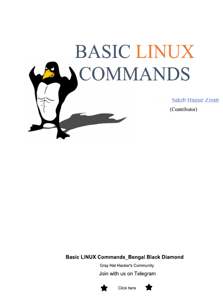 Basic Linux Command (Shakib-101EH) | PDF