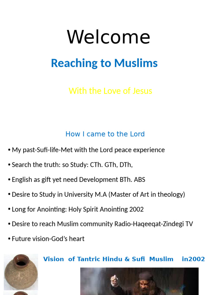 Sharing the Gospel with Muslims | PDF | Jesus | Quran