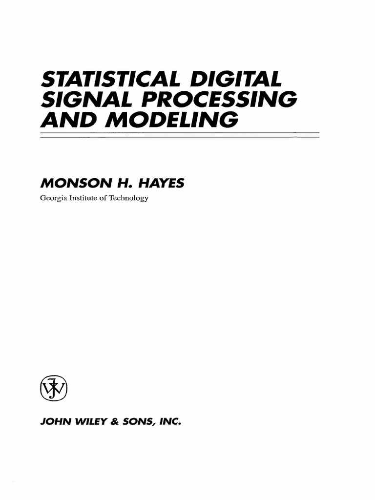 Digital Signal Processing Techniques | PDF | Science & Mathematics ...