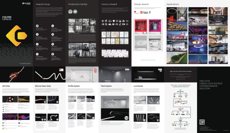 【COLORS】Brand brochure 2022 | PDF | Lighting