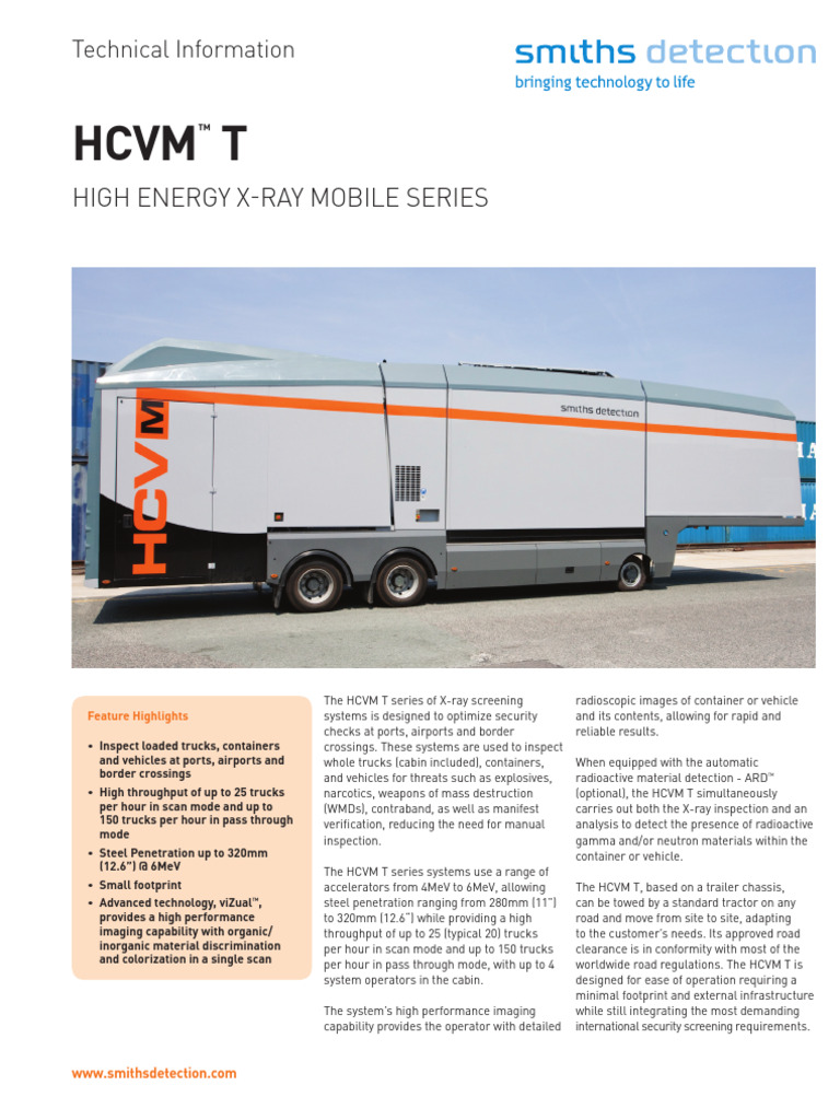 Datos Técnicos HCVM 24253321 | PDF | Truck | X Ray