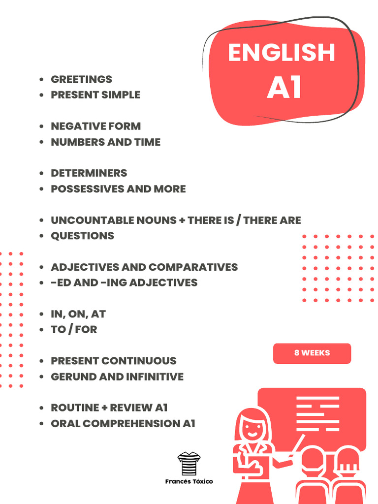 A1 English Course Overview | PDF