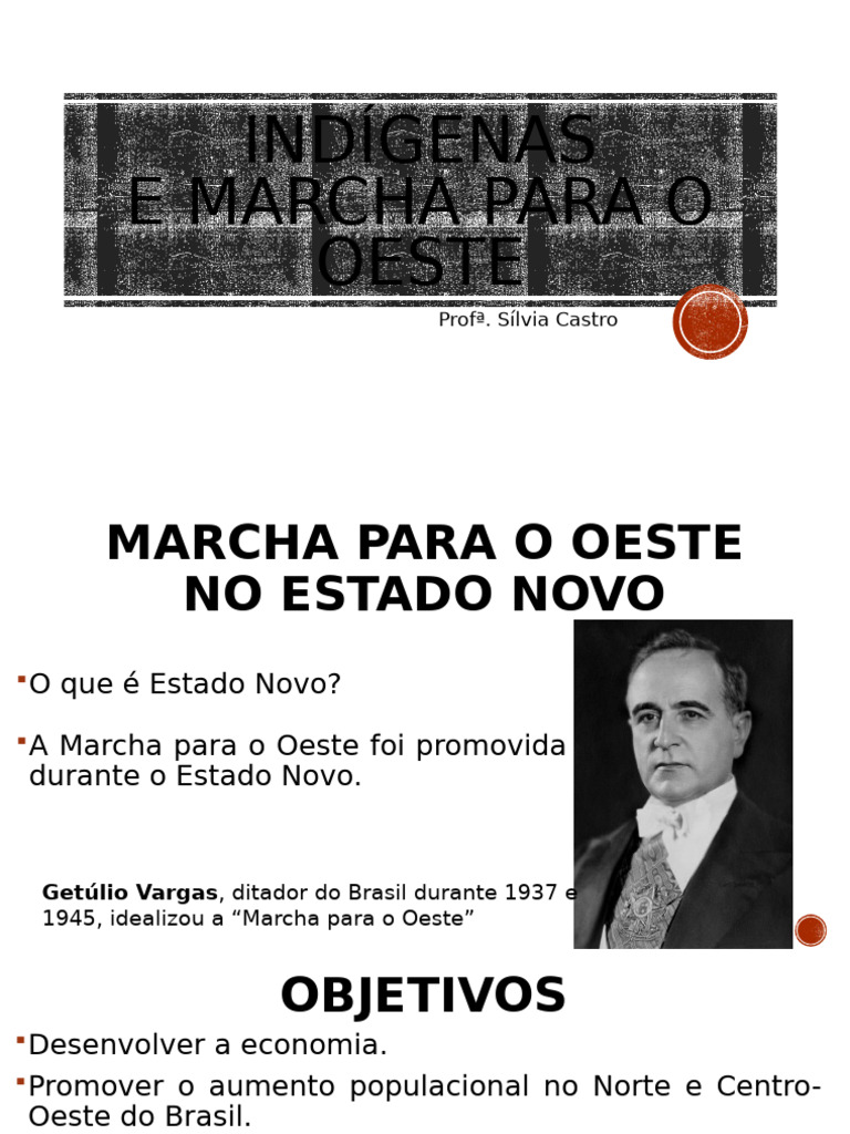 Indígenas e Marcha para o Oeste | PDF | Povos indígenas | Brasil