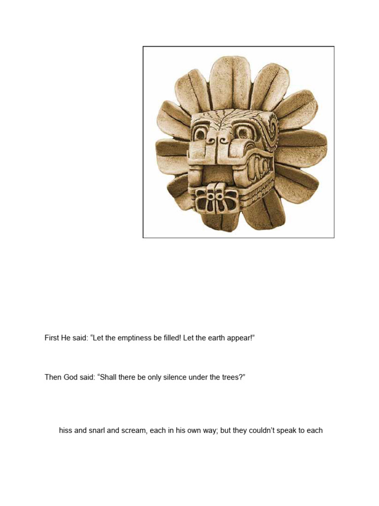 Polpol Vuh 1 | PDF