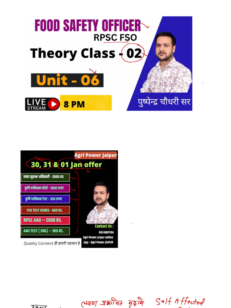 FSO Unit - 06 Class - 02 | PDF