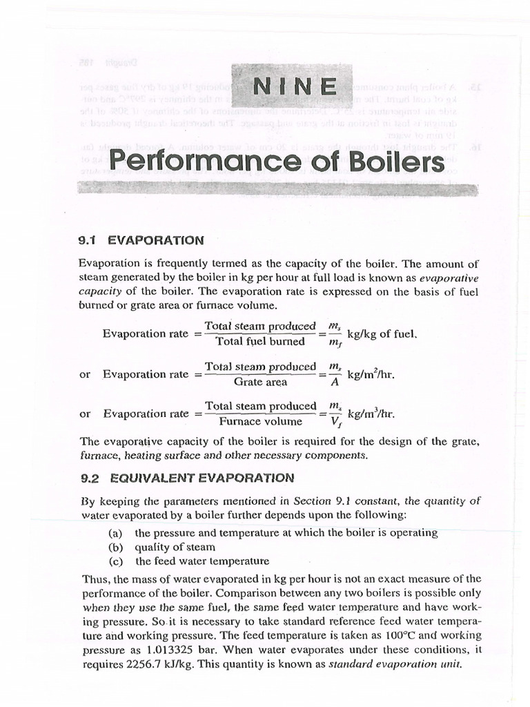 Boiler Performance Sarkar | PDF | Boiler | Steam