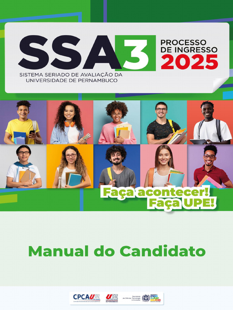 SSA 3/2025: Edital e Instruções UPE | PDF | Diploma de bacharel