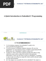 Embedded C Ppts