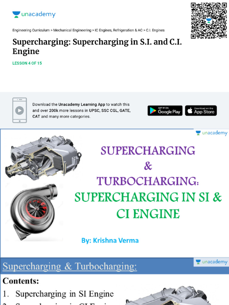 What Is Si And Ci Engine